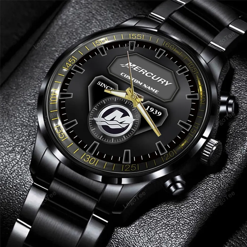 mercury marine uhren edelstahl uhr fr mercury marine fans geschenk fr papa car32803270250308 un3le