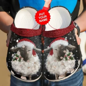 merry christmas custom crocs clog c8mff