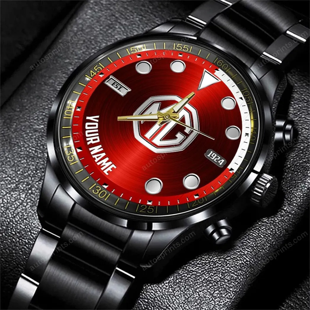 mg uhren edelstahl uhr fr mg fans geschenk fr papa car32803270250965 m7lc6