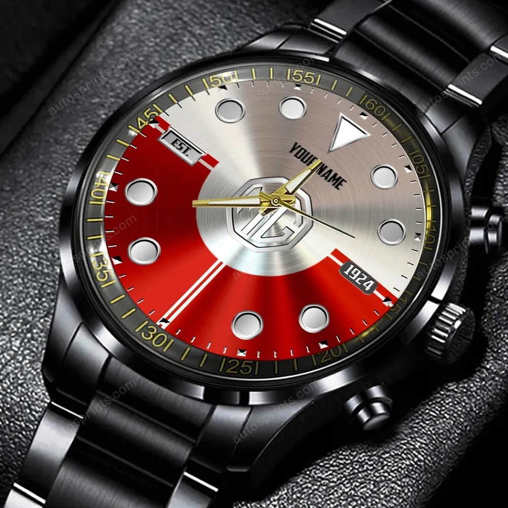 mg uhren edelstahl uhr fr mg fans geschenk fr papa car32803270250997