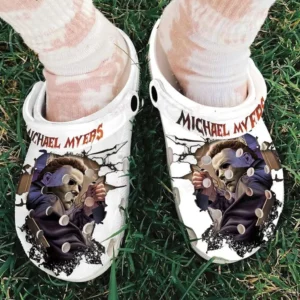 michael myers halloween crocs classic clogs dfwsy
