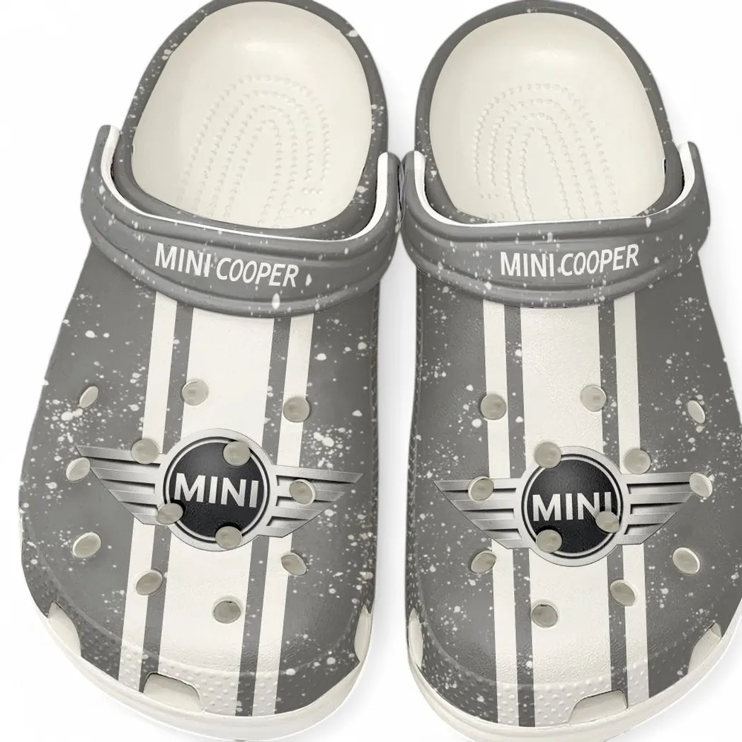 mini cooper crocs gift for mini cooper lovers gift for him husband boyfriend car62022025086 white agjwm