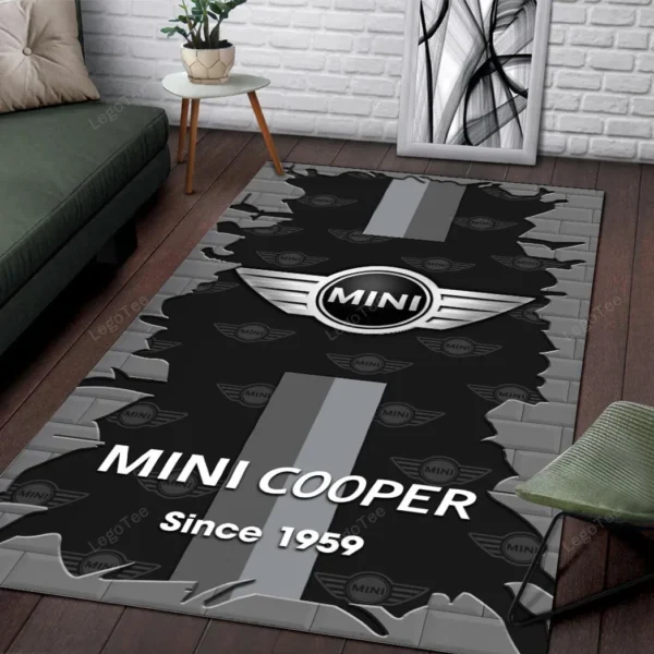 mini cooper rug gift for mini cooper lovers gift for him husband boyfriend car133021225780 aafd7
