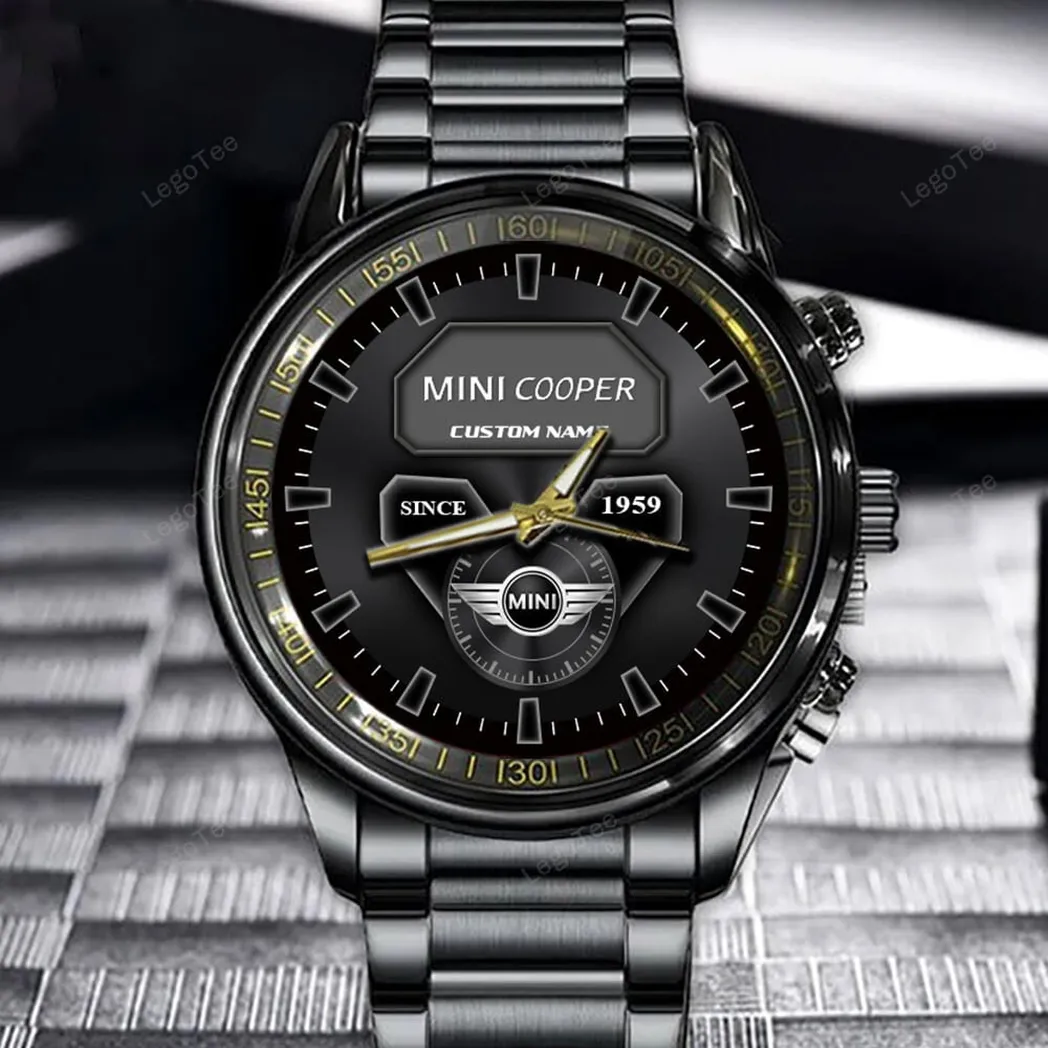 mini cooper uhren edelstahl uhr fr mini cooper fans geschenk fr papa car32803270250281 9g7ez