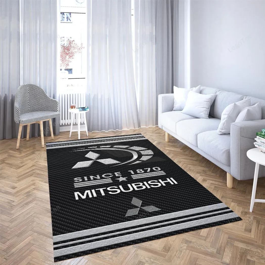 mitsubishi rug gift for mitsubishi lovers gift for him husband boyfriend car125021325596