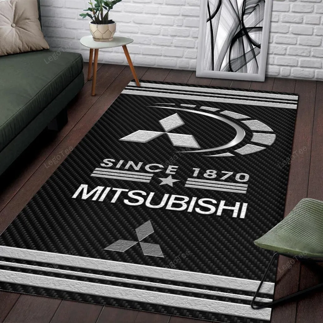 mitsubishi rug gift for mitsubishi lovers gift for him husband boyfriend car125021325596 nmu7d