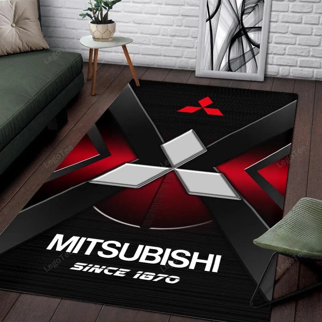 mitsubishi rug gift for mitsubishi lovers gift for him husband boyfriend car133021225579 spwct