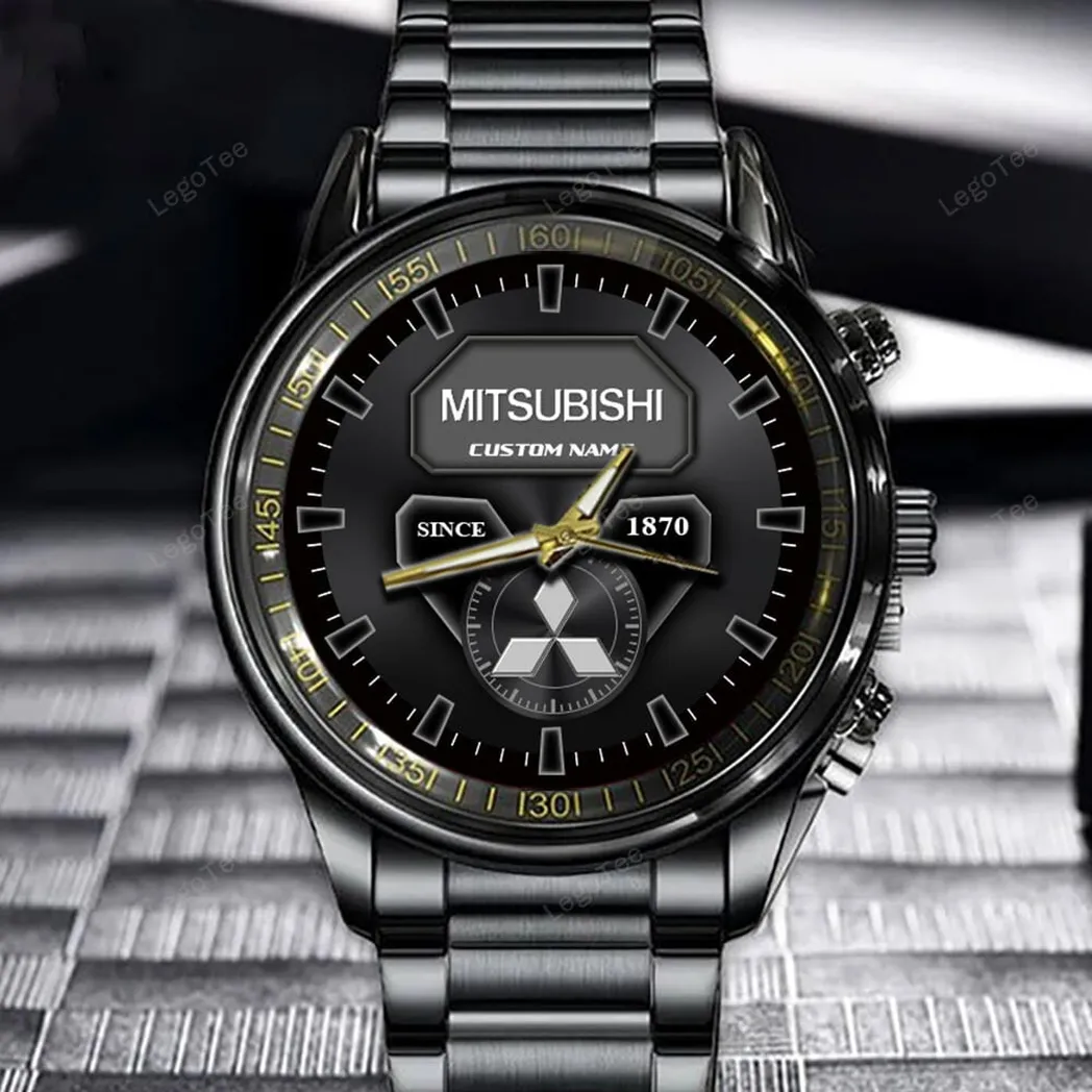mitsubishi uhren edelstahl uhr fr mitsubishi fans geschenk fr papa car32803270250318 pfwtj