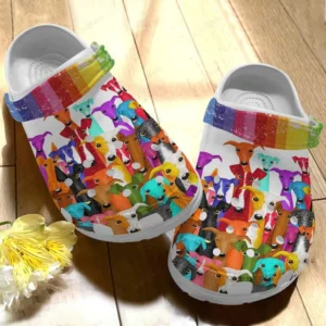 multi greyhound crocs personalized crocs classic clogs s1btd