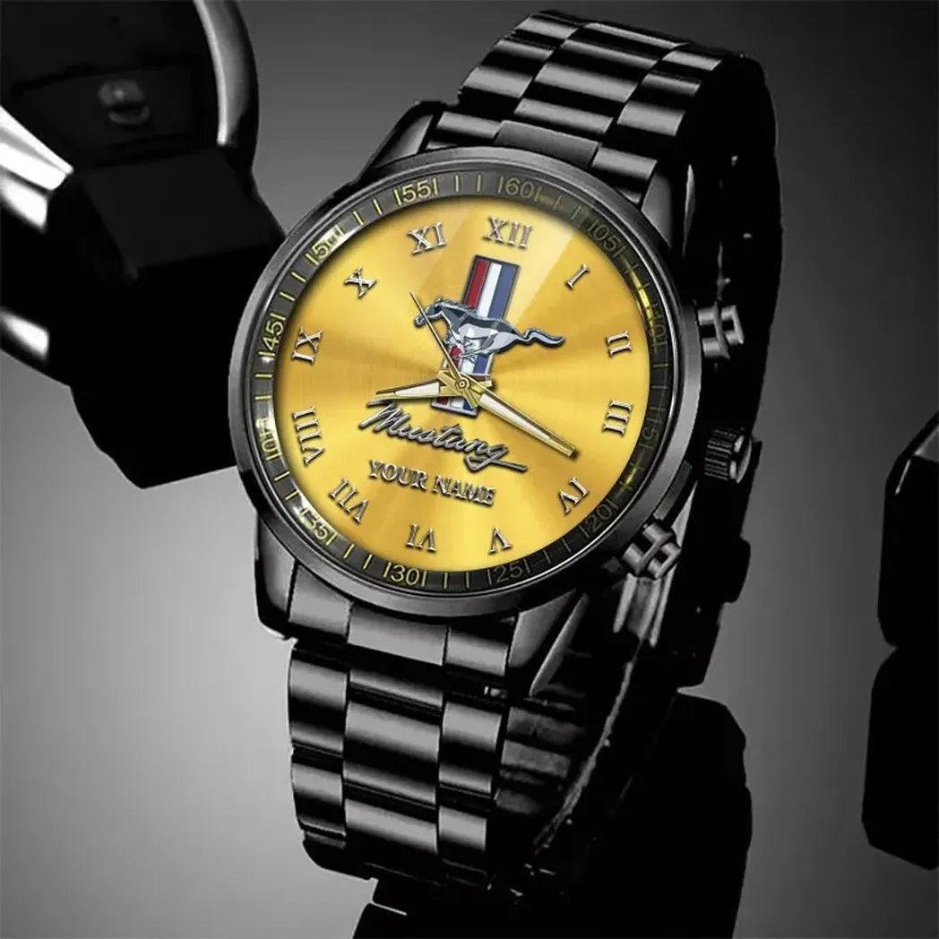 mustang uhren edelstahl uhr fr mustang fans geschenk fr papa car32803270251122 hupa6
