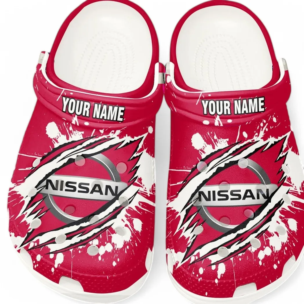 nissan crocs gift for nissan lovers gift for him husband boyfriend car5602192561 white t5ser
