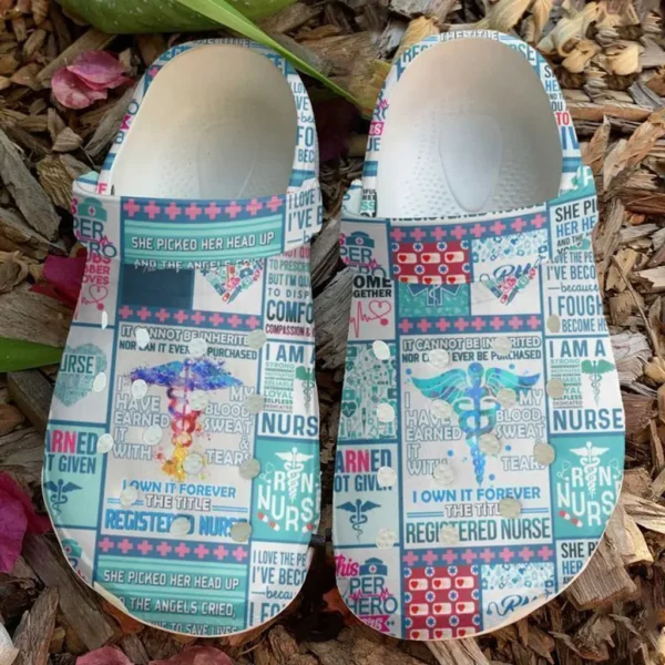nurse registered nurses crocs classic clogs klriv