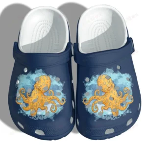 octopus ocean beach crocs personalized crocs classic clogs itub3