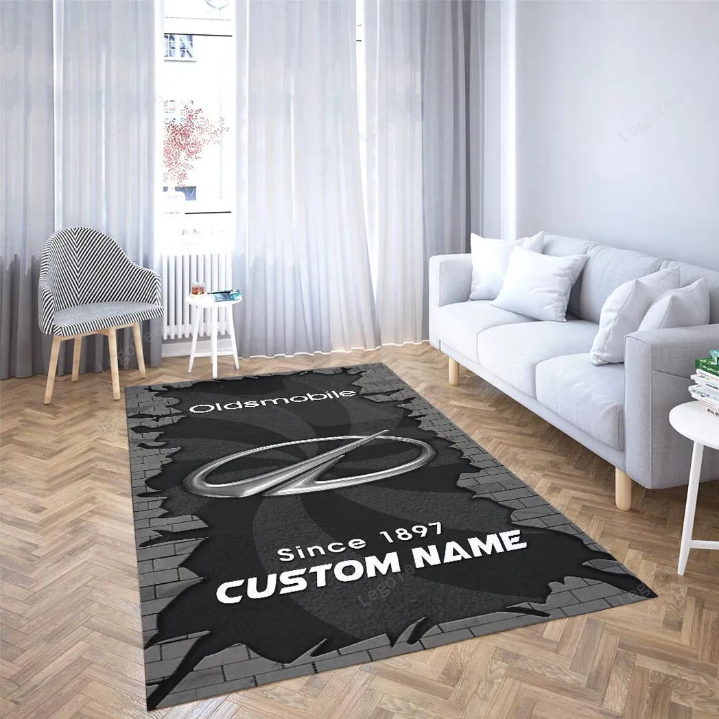 oldsmobile rug gift for oldsmobile lovers gift for him husband boyfriend car133021225686 qpsio