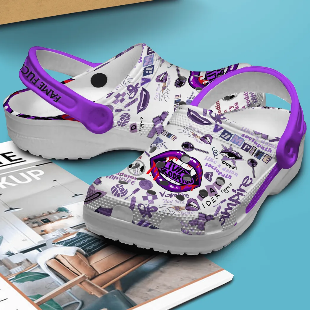 olivia rodrigo music crocs clogs ffuve