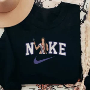 olivia rodrigo musik nike besticken sweatshirt modestil nmyrd