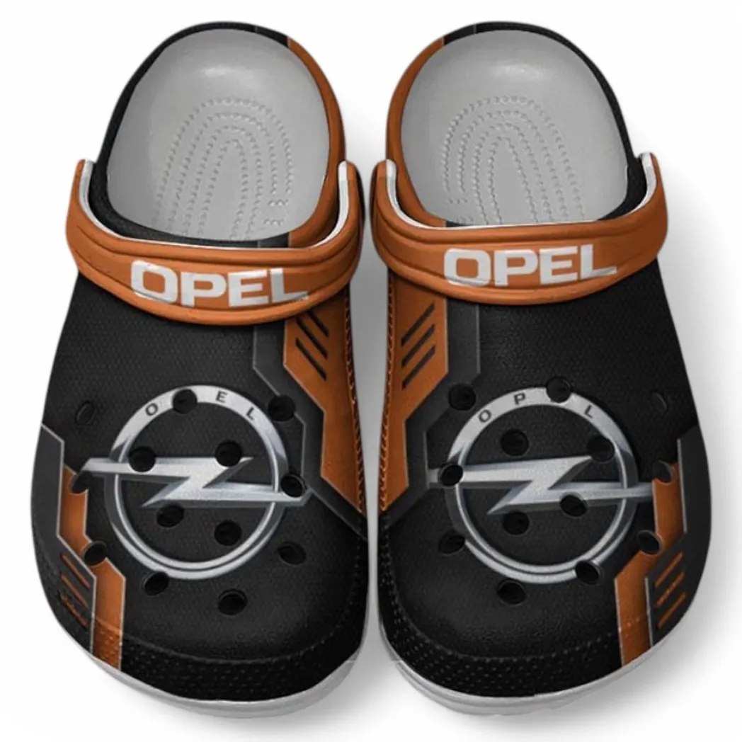 Opel Crocs Clogs Männer Frauen, Geschenk für Opel Fan CAR185031525272 - Orange