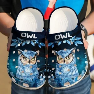 owl i love you crocs classic clogs 1etee