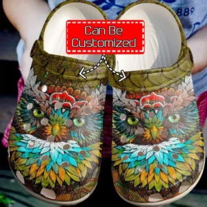 owl mystic crocs clog thrqd
