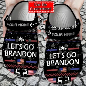 personalized lets go brandon crocs crocs clog ypqd1