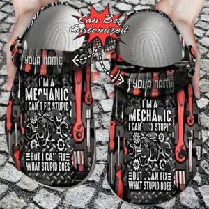 personalized mechanic tool im a mechanic 20 crocs clog d1yny