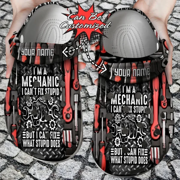 personalized mechanic tool im a mechanic 20 crocs clog d1yny