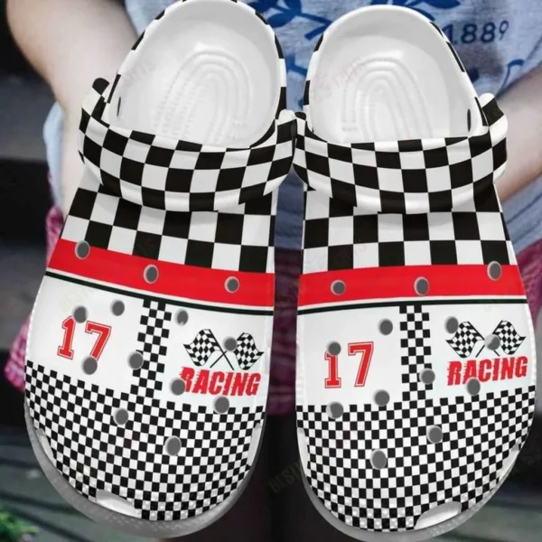 personalized racing crocs personalized crocs classic clogs akzbd
