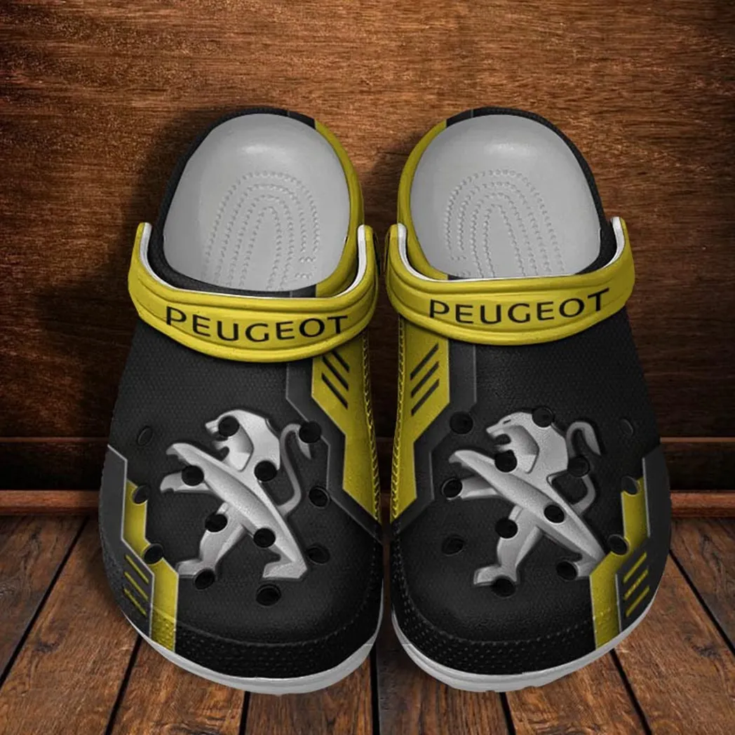 peugeot crocs clogs mnner frauen geschenk fr peugeot fan car185031525280 gelb bybob