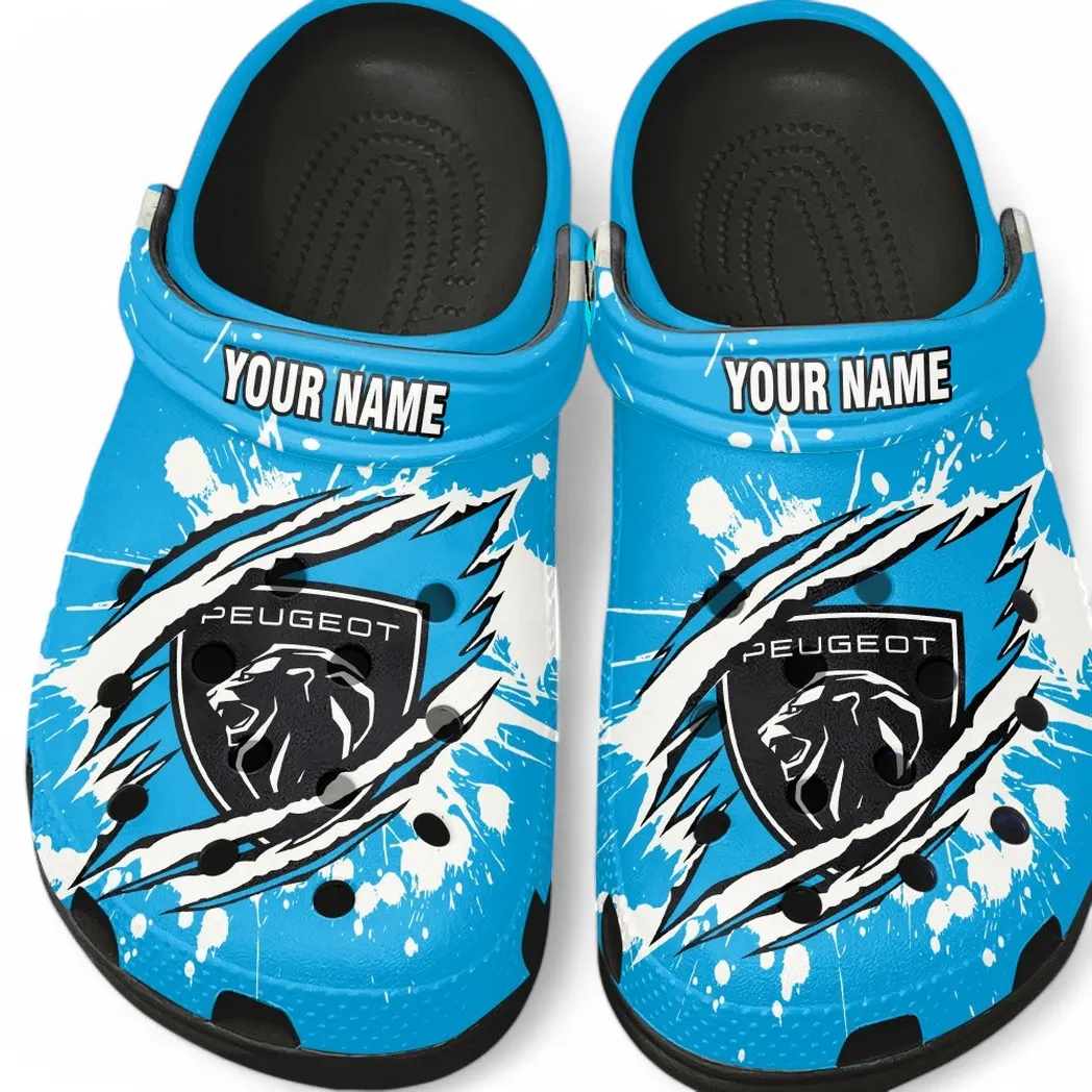 peugeot crocs gift for peugeot lovers gift for him husband boyfriend car5602192564 black l2c1j