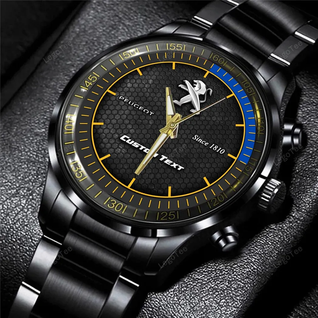 Peugeot Uhren Edelstahl Uhr für Peugeot Fans, Geschenk Für Papa CAR32803270250507 peugeot uhren edelstahl uhr fr peugeot fans geschenk fr papa car32803270250507