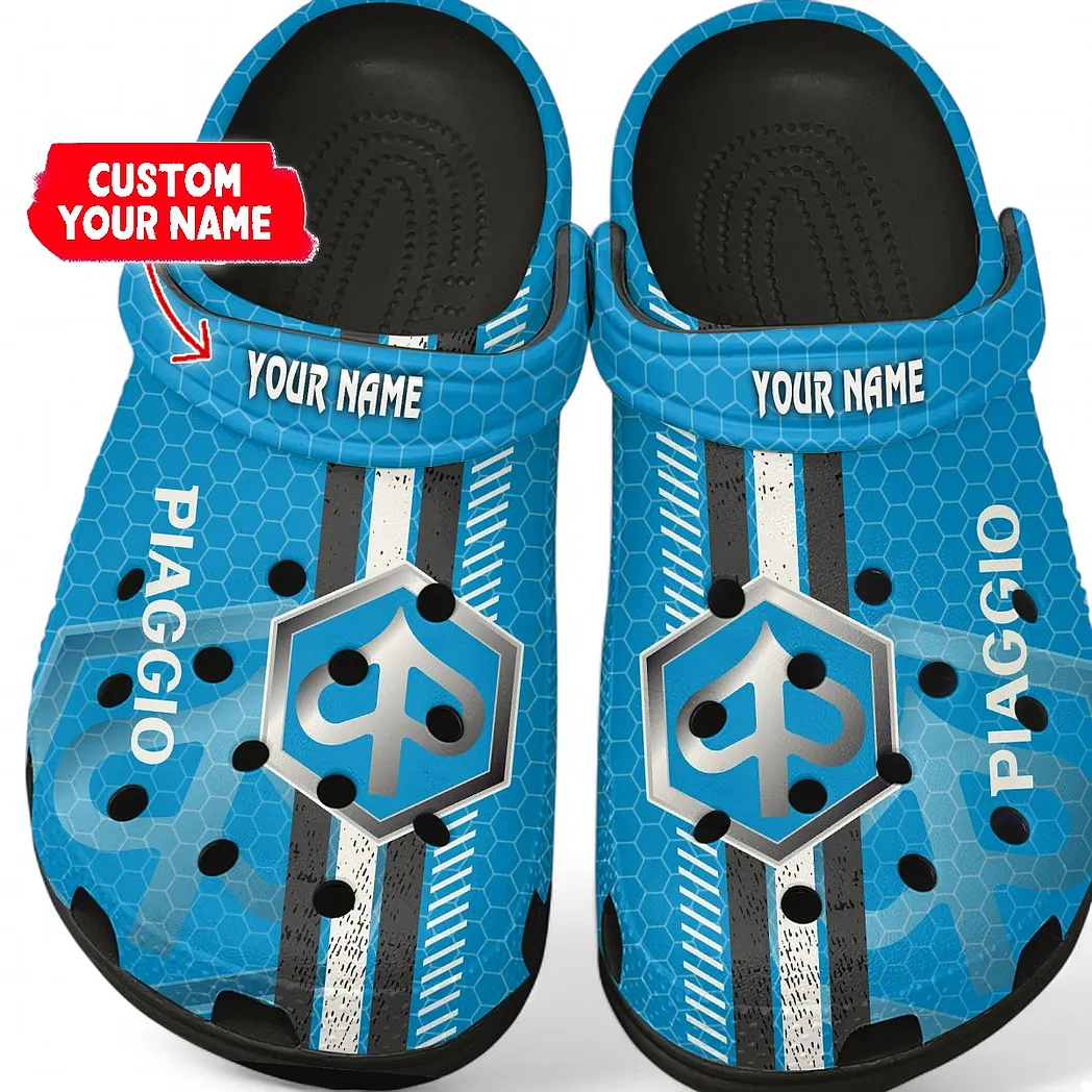 piaggio crocs shoes gift for piaggio lovers birthday gift for husband boyfriend car82022025641 black zni6e