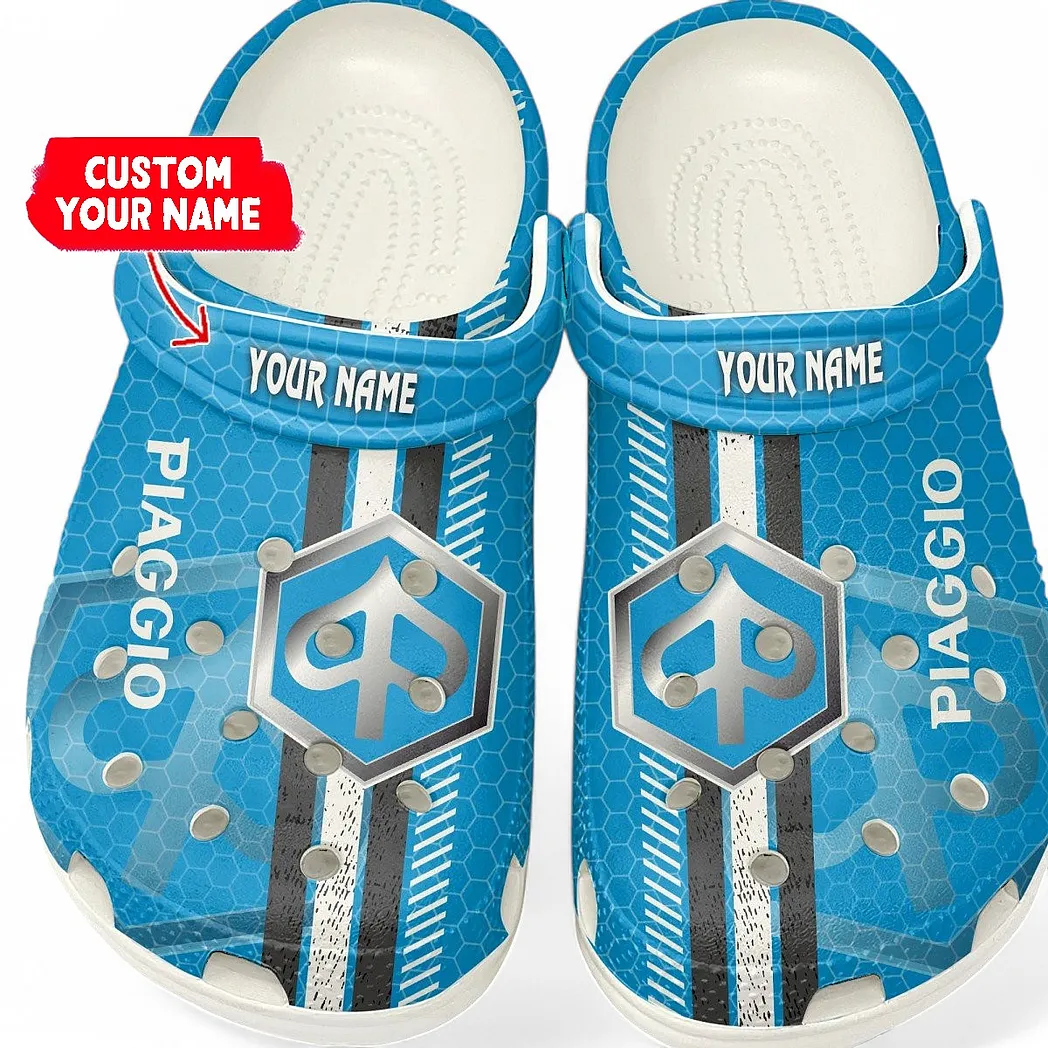 piaggio crocs shoes gift for piaggio lovers birthday gift for husband boyfriend car82022025641 white mttt8