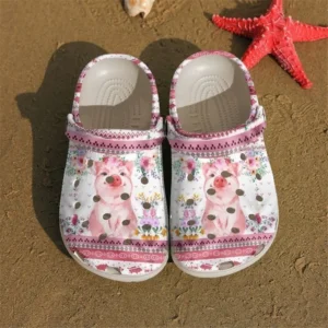 pig floral piggy crocs classic clogs twthm