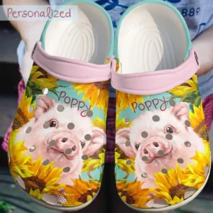 pig whitesole personalized girl in the sun crocs personalized crocs classic clogs qe4g2