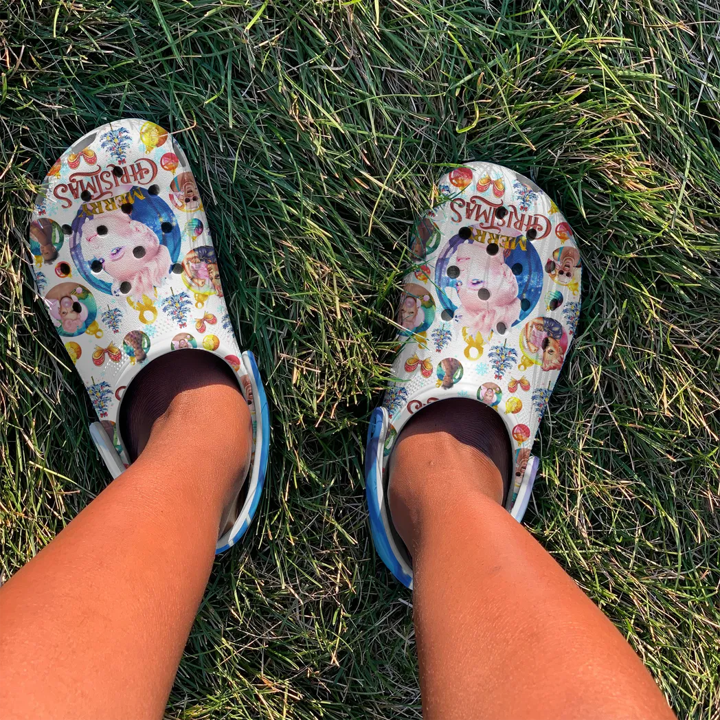 pink music crocs clogs ju3kj