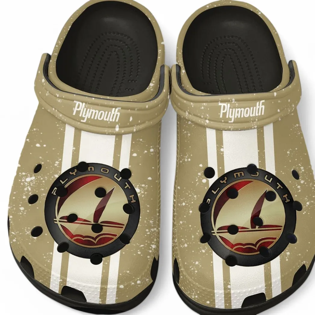 plymouth crocs gift for plymouth lovers gift for him husband boyfriend car62022025071 black cpvin