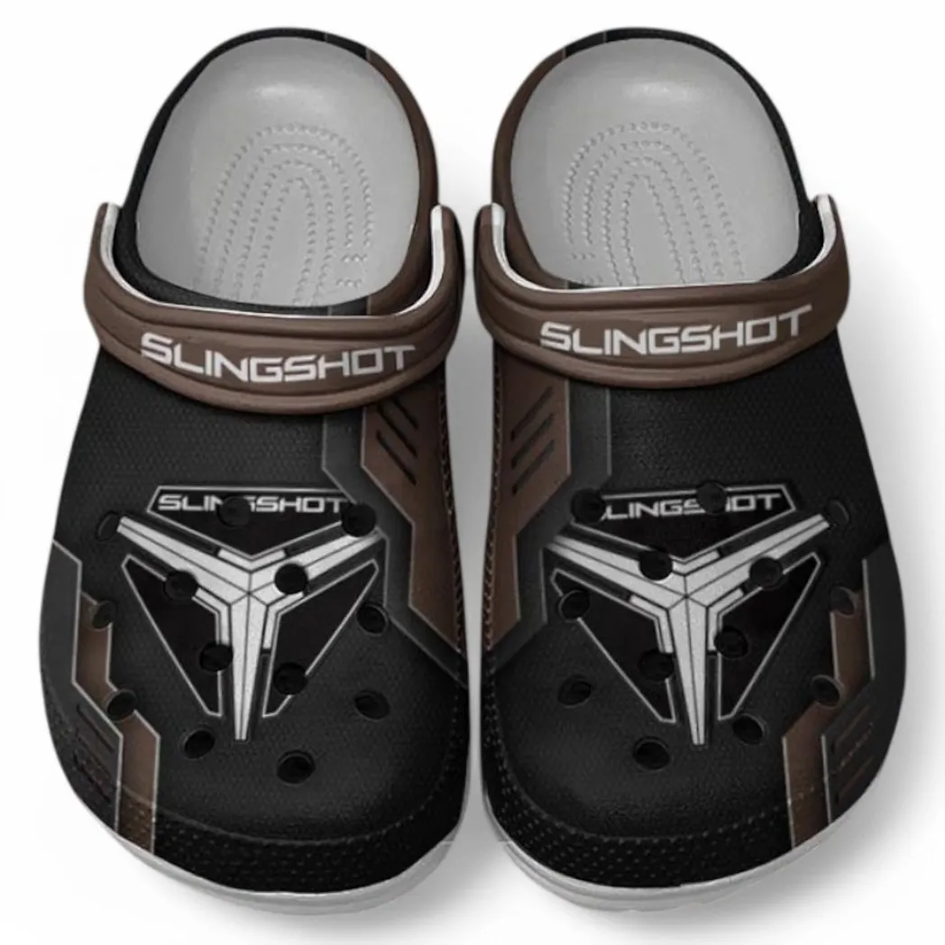 Polaris Slingshot Crocs Clogs Männer Frauen, Geschenk für Polaris Slingshot Fan CAR185031525255 - Braun
