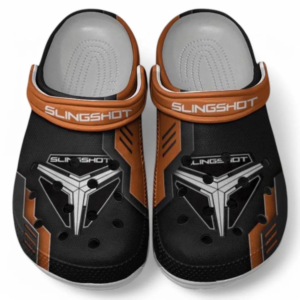 Polaris Slingshot Crocs Clogs Männer Frauen, Geschenk für Polaris Slingshot Fan CAR185031525255 - Orange