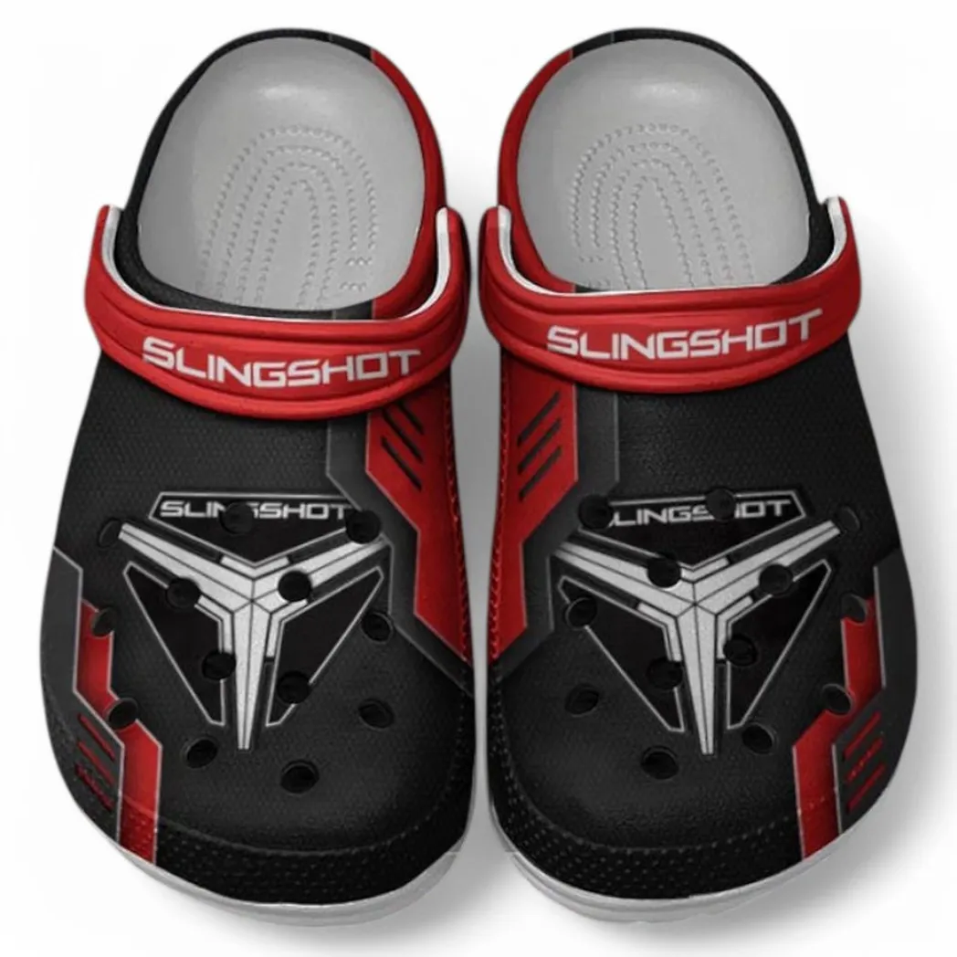 Polaris Slingshot Crocs Clogs Männer Frauen, Geschenk für Polaris Slingshot Fan CAR185031525255 - Rot