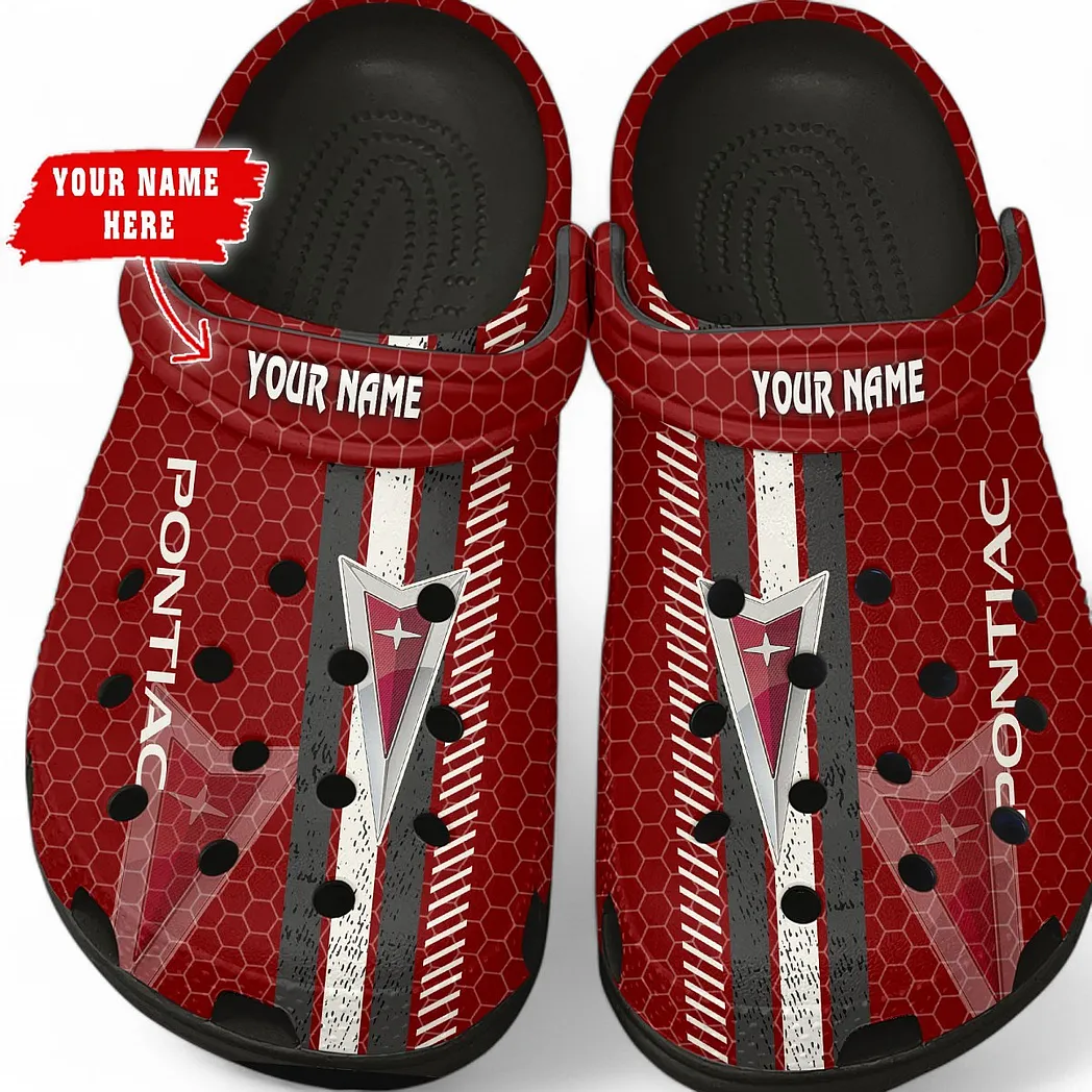 pontiac crocs shoes gift for pontiac lovers birthday gift for husband boyfriend car82022025643 black ymsj2