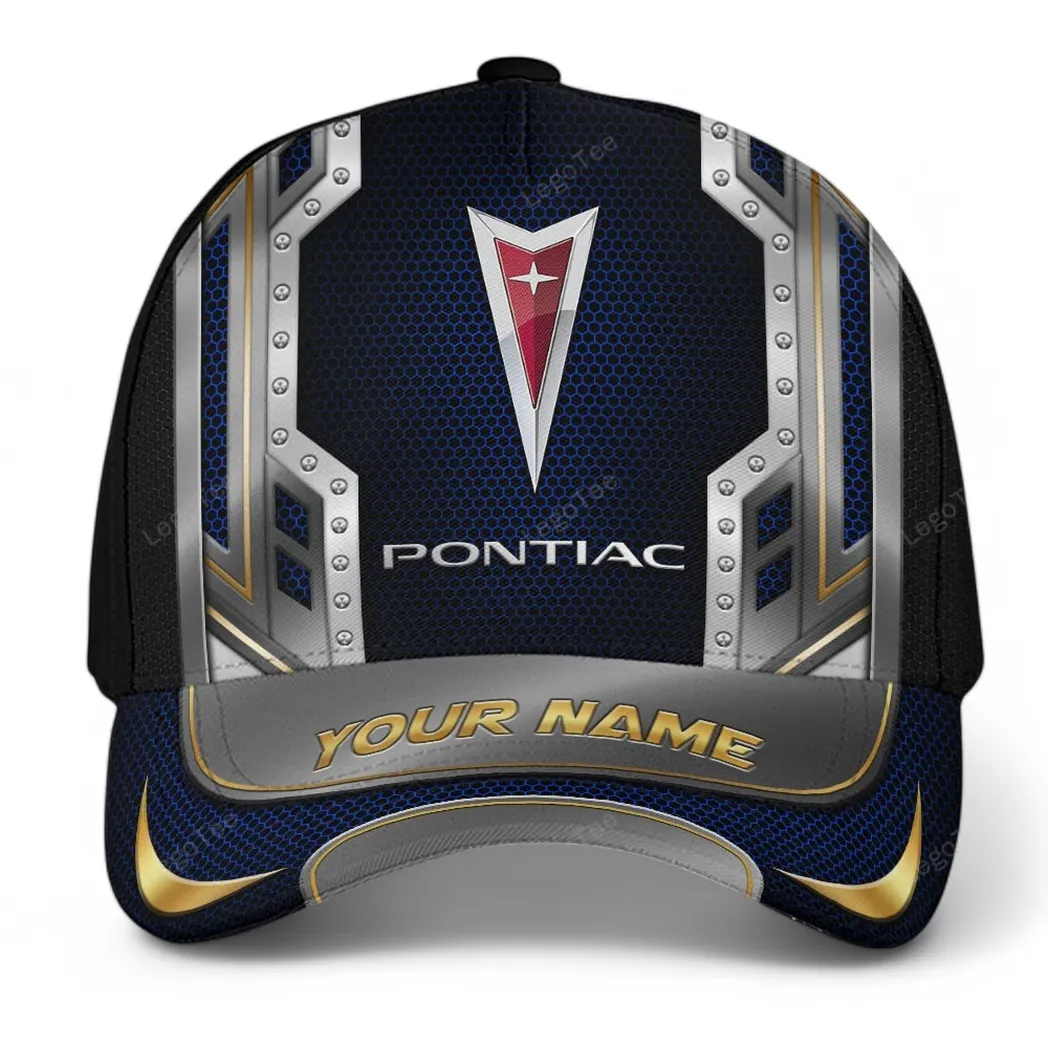pontiac kappe basecap mit allover druck fr pontiac fans car99031025116 blau ytg64