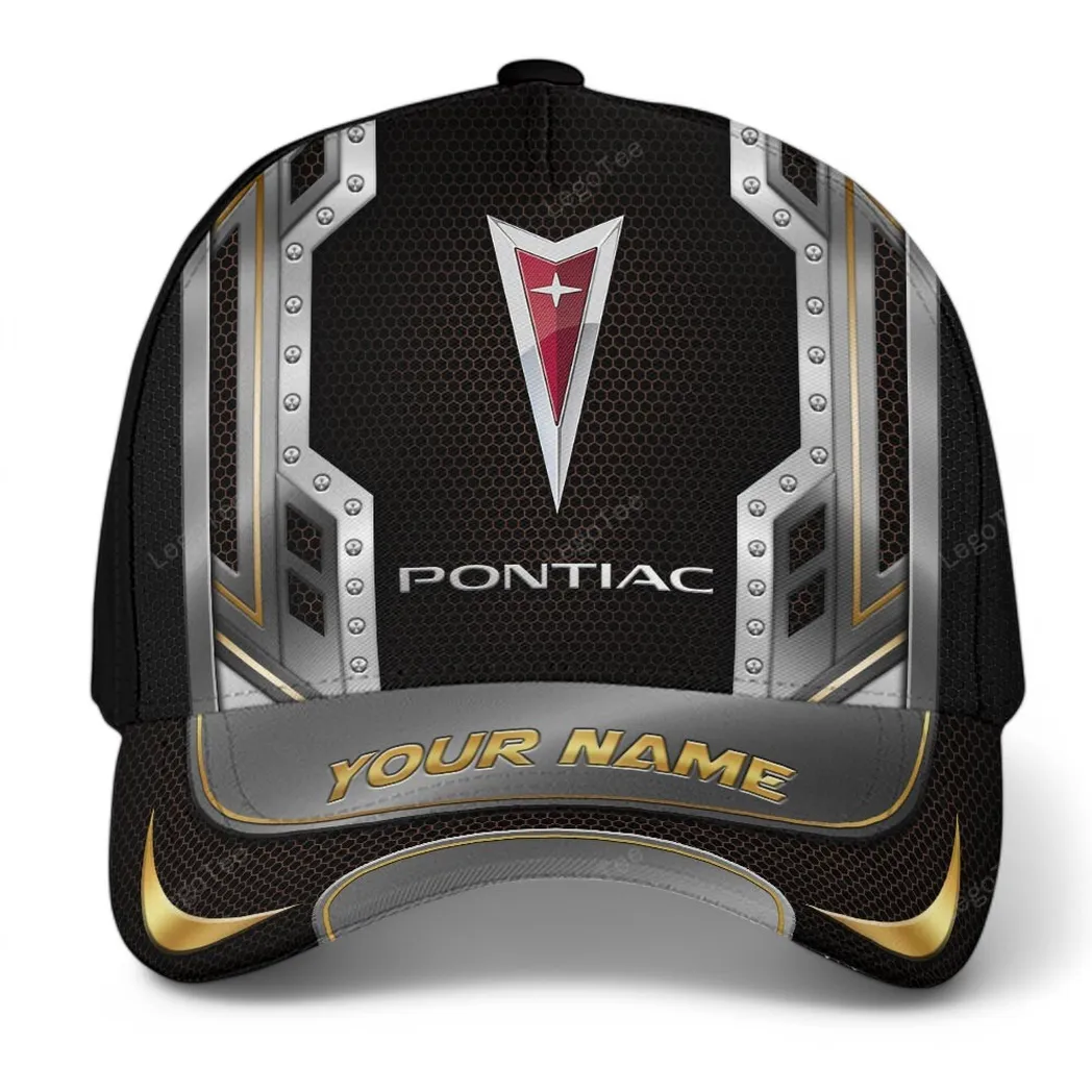 pontiac kappe basecap mit allover druck fr pontiac fans car99031025116 braun idrjv