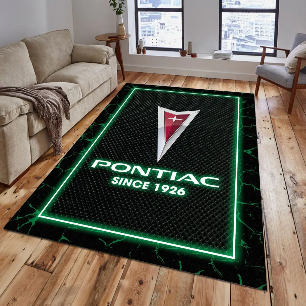 pontiac rug gift for pontiac lovers gift for him husband boyfriend car5202192567 green vkenh