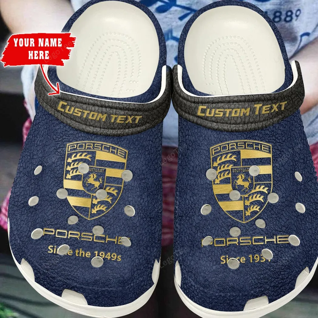 porsche crocs gift for porsche lovers gift for him husband boyfriend blue car141021225668 1 mlmf2