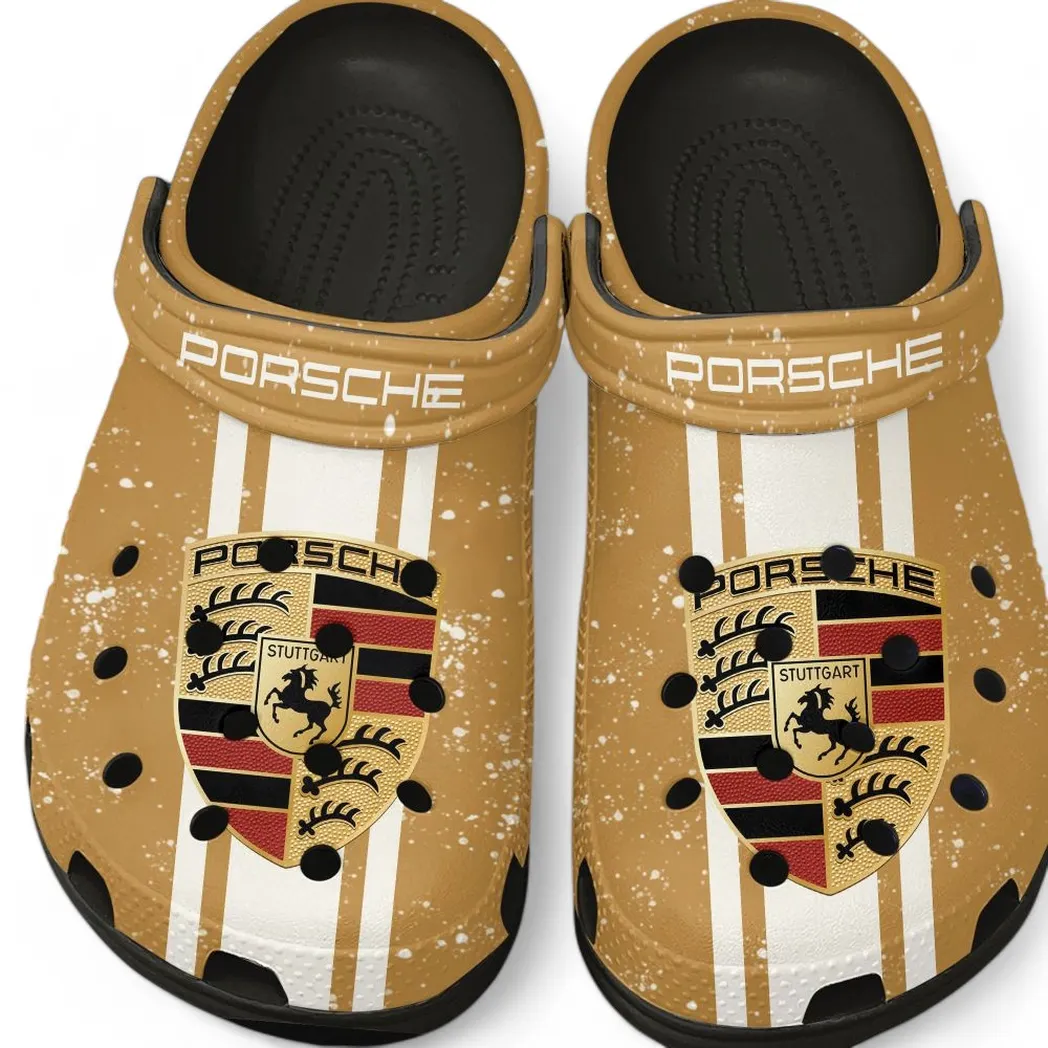 porsche crocs gift for porsche lovers gift for him husband boyfriend car62022025069 black