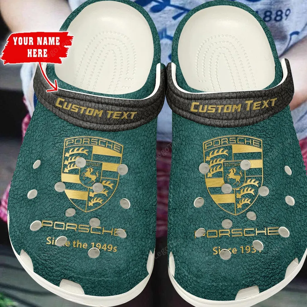 porsche crocs gift for porsche lovers gift for him husband boyfriend cyan car141021225668 3 mrmls