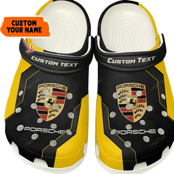 porsche crocs gift for porsche lovers gift for him husband boyfriend yellow car140021225556 8 novh7