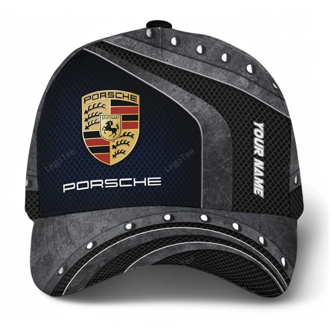 porsche kappe basecap mit allover druck fr porsche fans car99031025076 blau