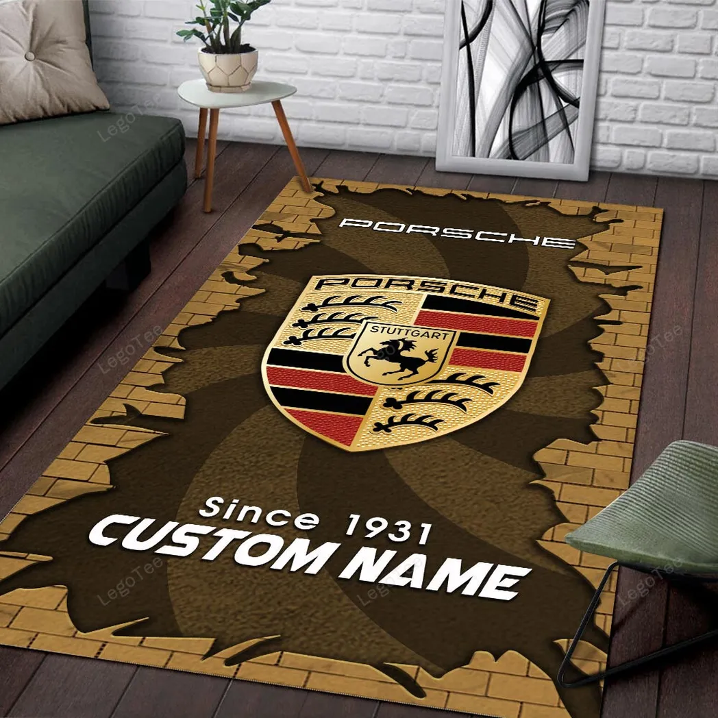 porsche rug gift for porsche lovers gift for him husband boyfriend car133021225642 onpey
