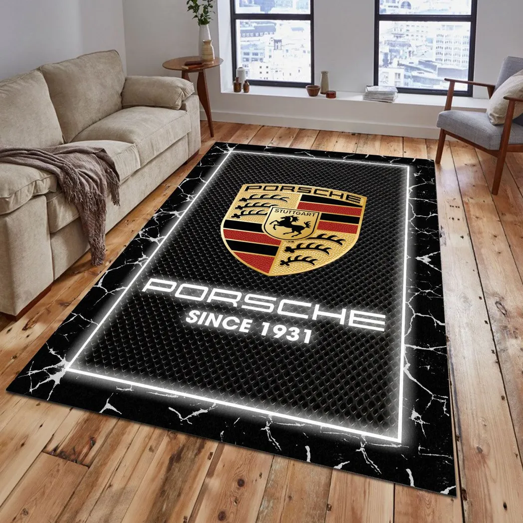 porsche rug gift for porsche lovers gift for him husband boyfriend car5202192568 grey 3ojgf